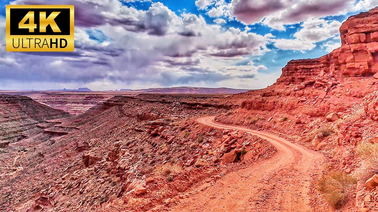 Utah’s Desert Cliffs Hide a Road You Won’t Believe Exists: Johns Canyon Road | 4K Driving Adventure