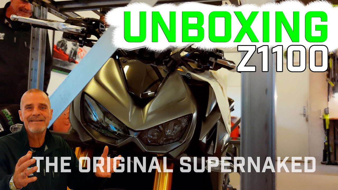 2026 Kawasaki Z1100 UNBOXING | The Original Supernaked #Z1100