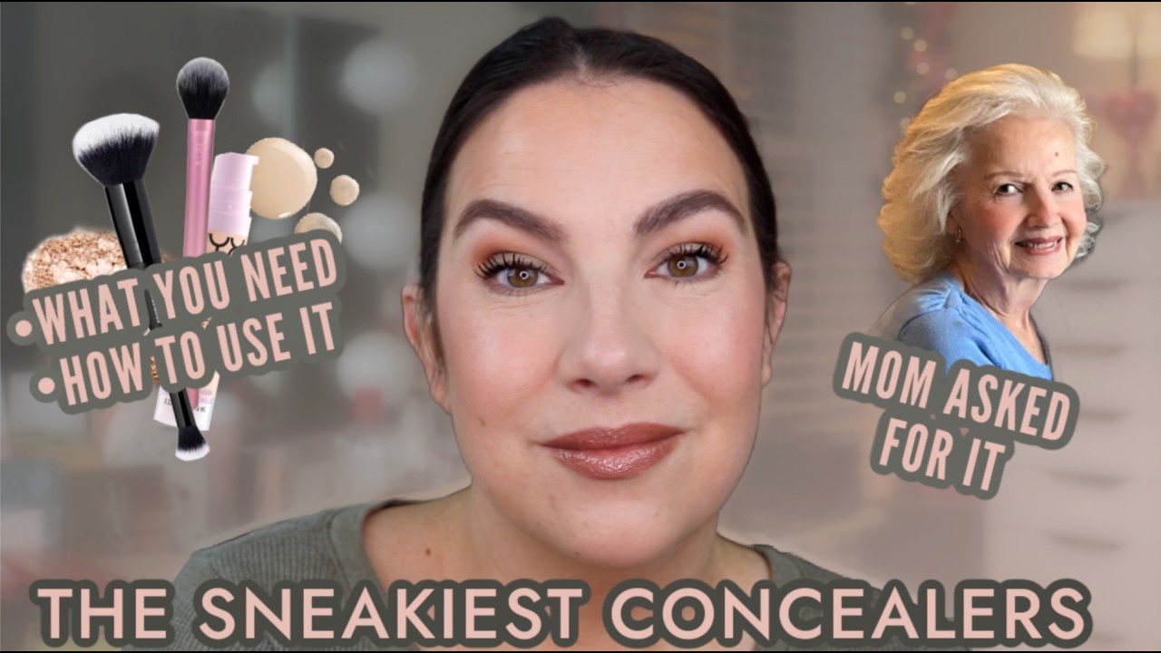 THE LIGHTEST But Still EFFECTIVE Concealer Routine (DRUGSTORE)