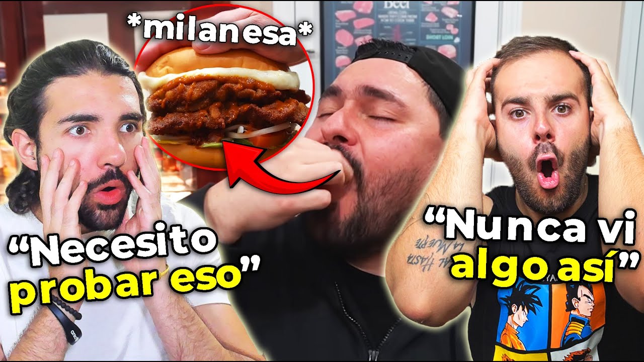 🇪🇸 ESPAÑOLES REACCIONAN A TORTA DE MILANESA CON CHORIZO 🇲🇽 DE LA CAPITAL *INSUPERABLE*