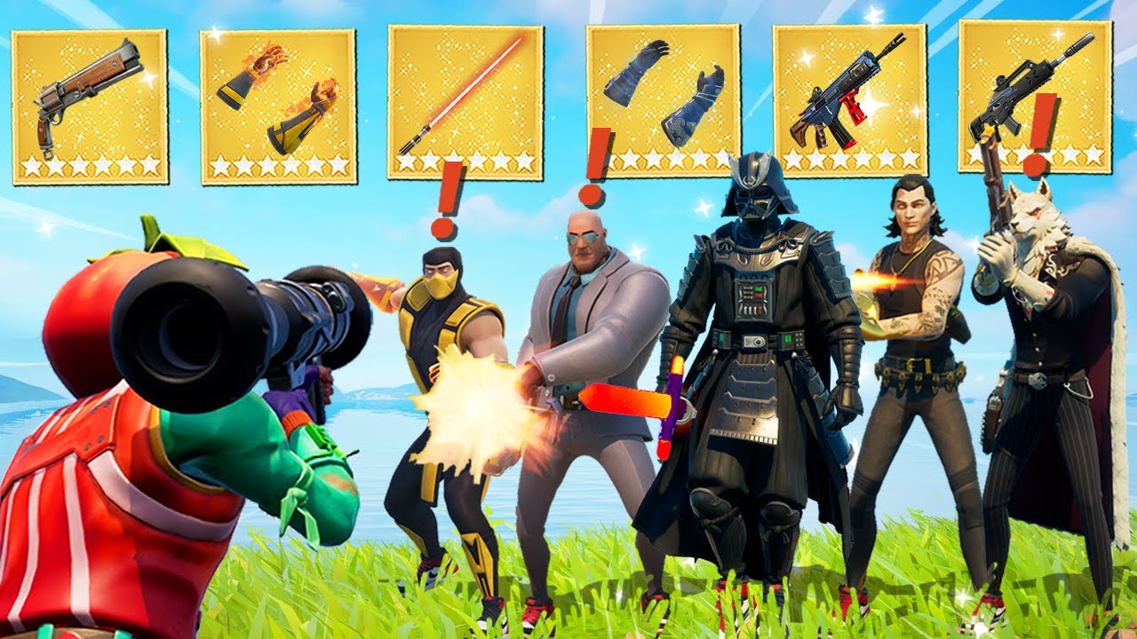 I Eliminated EVERY *MYTHIC BOSS* in Fortnite