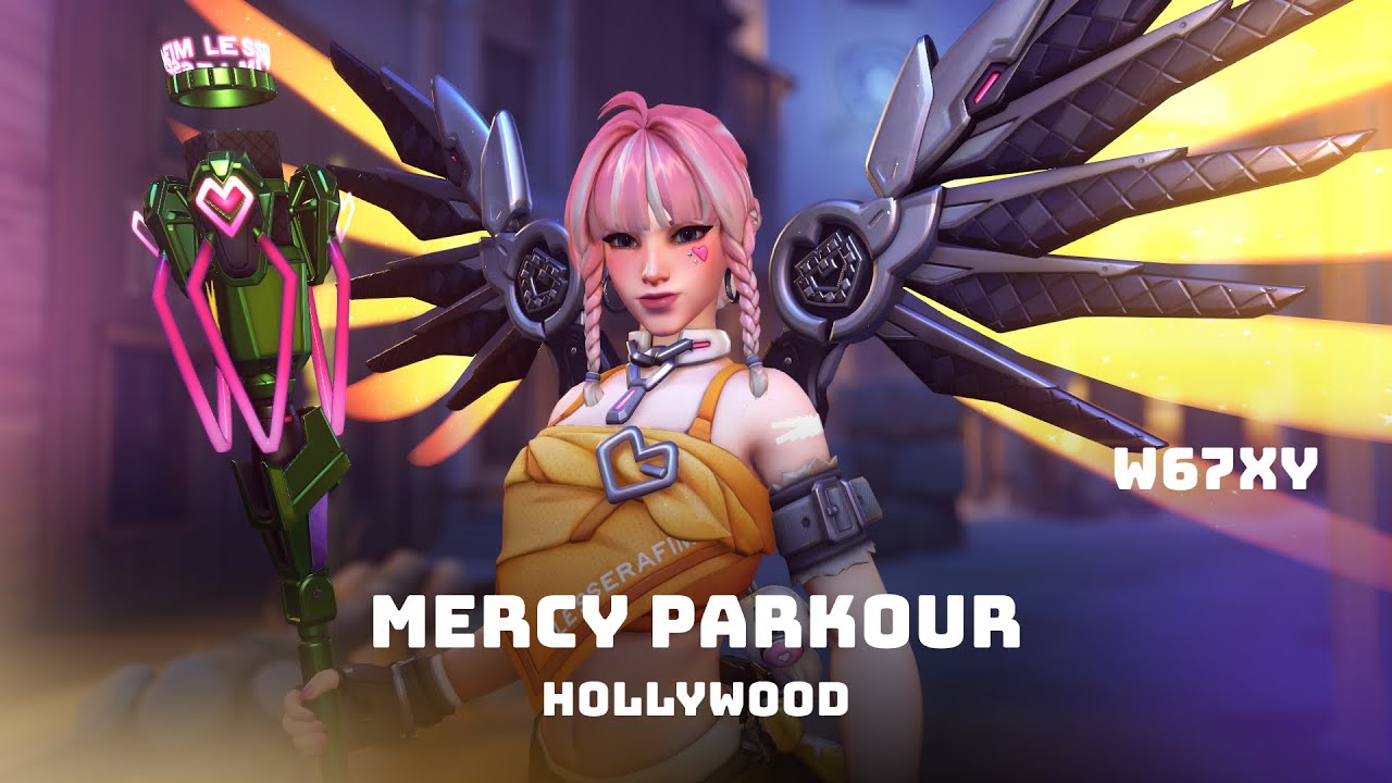 Speedrun Mercy Parkour Hollywood ☆ [W67XY]