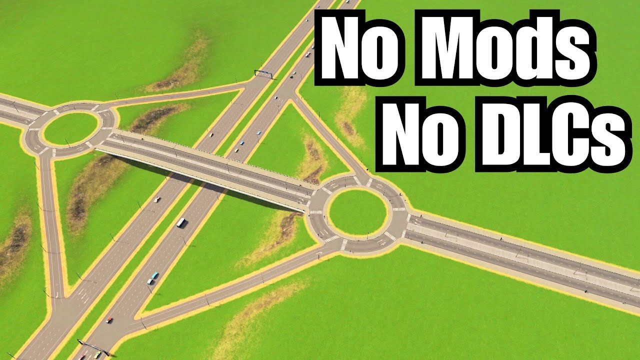 How To EASILY Build 3 Awesome Interchanges in Cities: Skylines!