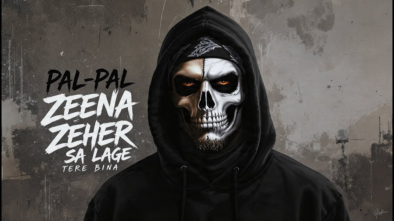 Pal-Pal Jeena Zeher Sa Lage | Inspired by TALVINDER | Emotional Hindi–Urdu Trap #talvinder #hindirap