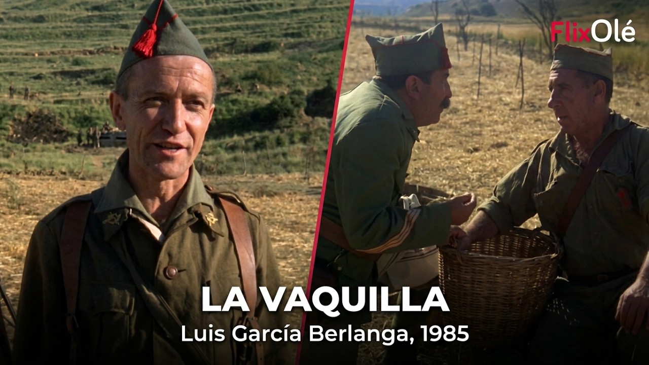 La mítica escena del intercambio de soldados en LA VAQUILLA (Luis García Berlanga, 1985)
