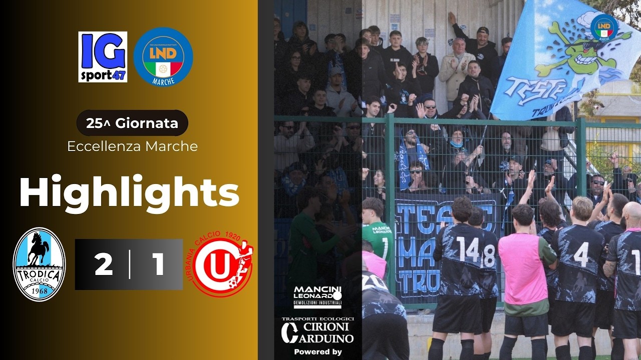 Trodica-Urbania 2-1 (Eccellenza Marche)