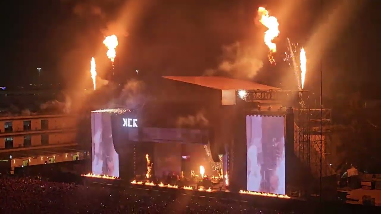 Famous Last words en Concierto My chemical Romance 2026 México The back parade