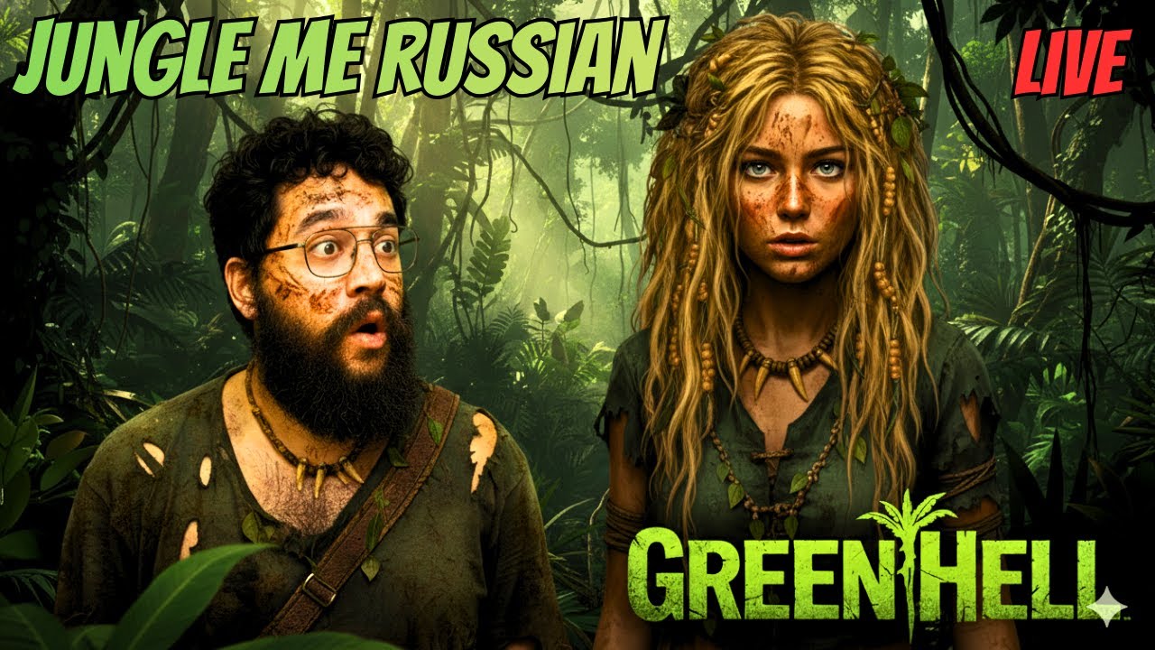 🔴LIVE: New Game Green Hell Jungle Mein Russian #greenhell #gaming #gameplay