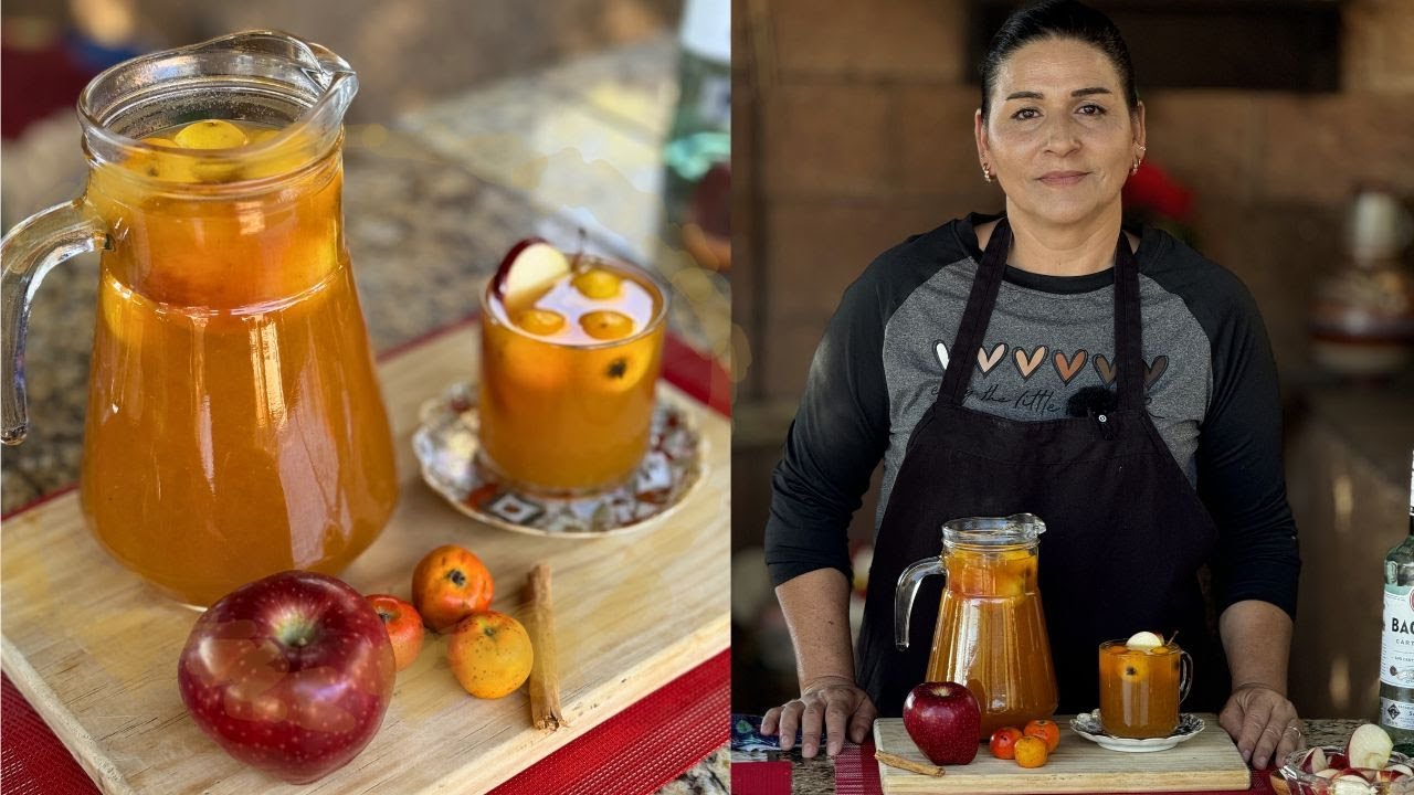Ponche de Manzana y Tejocote -La bebida clasica de Año nuevo- La Herencia de las Viudas