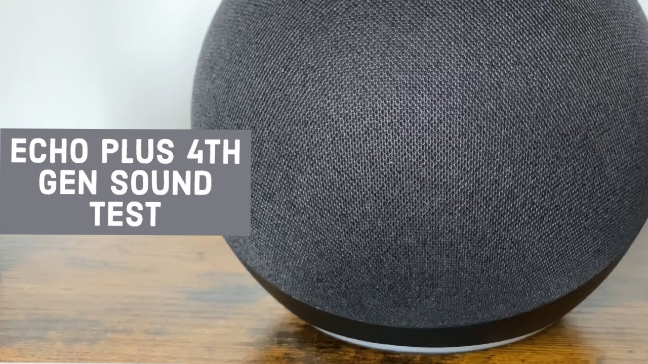 Amazon Echo 4th Generation Sound Test