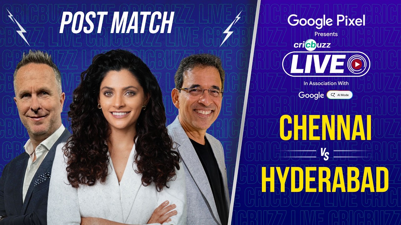 Cricbuzz Live: #SRH обыграли #CSK и вышли в плей-офф вместе с #GT! Сможет ли Ченнаи всё ещё пройт...
