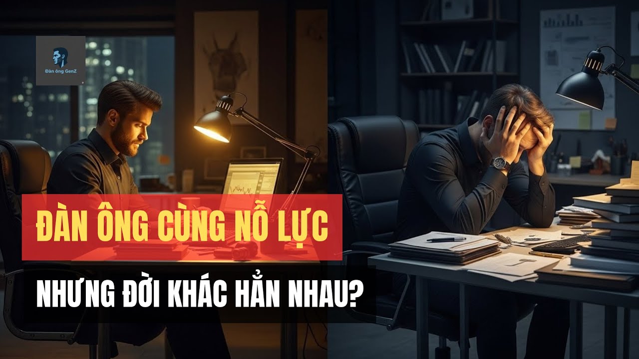 ĐÀN ÔNG CÙNG NỖ LỰC NHƯNG ĐỜI KHÁC HẲN NHAU? || ĐÀN ÔNG GEN Z