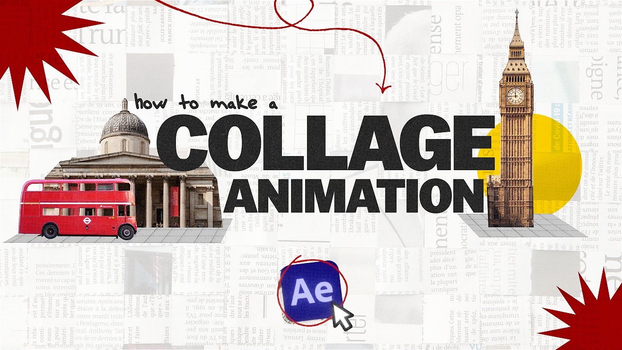 How To Make Collage Animations (In Depth After Effects Tutorial)
