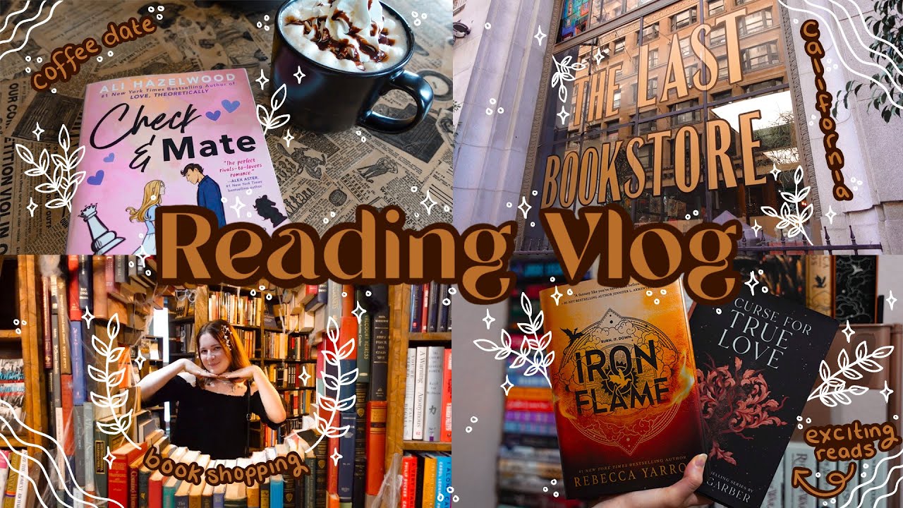 READING VLOG | anticipated releases, book haul & a LA bookstore ⚔️♟️