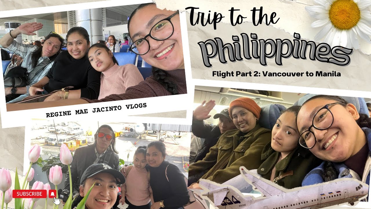 Trip to the Philippines Flight 2/3 - Vancouver to Manila, PH