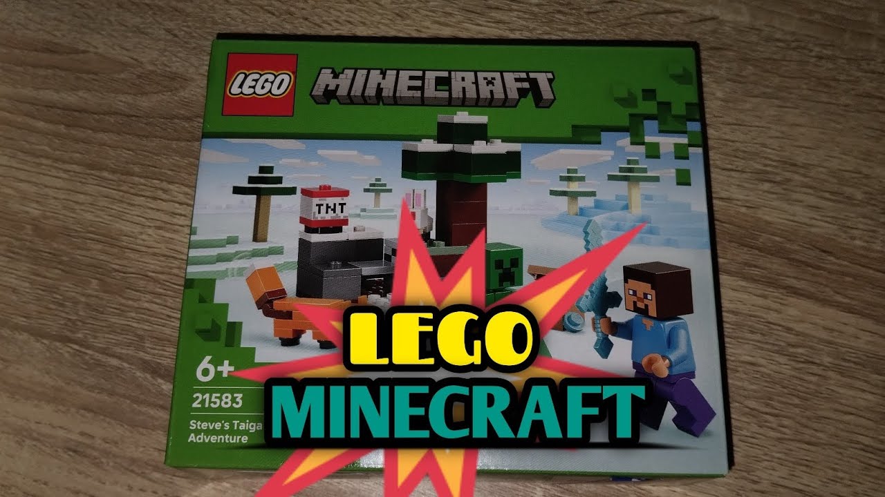 Lego Minecraft Steve's Taiga Adventure guyss!! | Lego Minecraft Indonesia 21583
