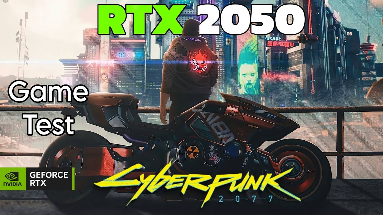 Cyberpunk 2077 Game Test on RTX 2050 #cyberpunk2077 