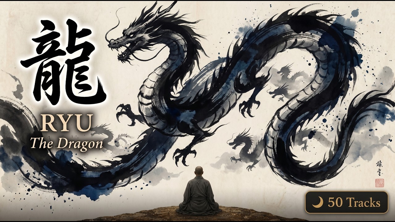 RYU 龍&mdash; Japanese Zen Dragon Ambient | 50 Tracks for Sleep & Deep Meditation