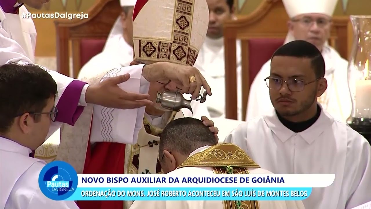 PDI | Novo bispo auxiliar da arquidiocese de Goiânia - 24/02/2025
