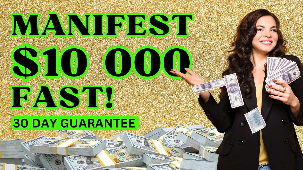 Manifest $10,000 in 30 Days | Powerful (YOU ARE) Wealth Affirmations | Shocking Results