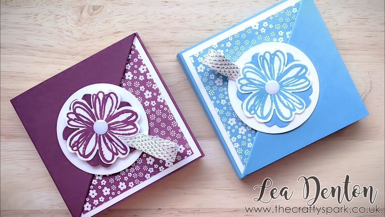 Видеоурок по изготовлению симпатичной подставки для стикеров Post-it от Stampin' Up!