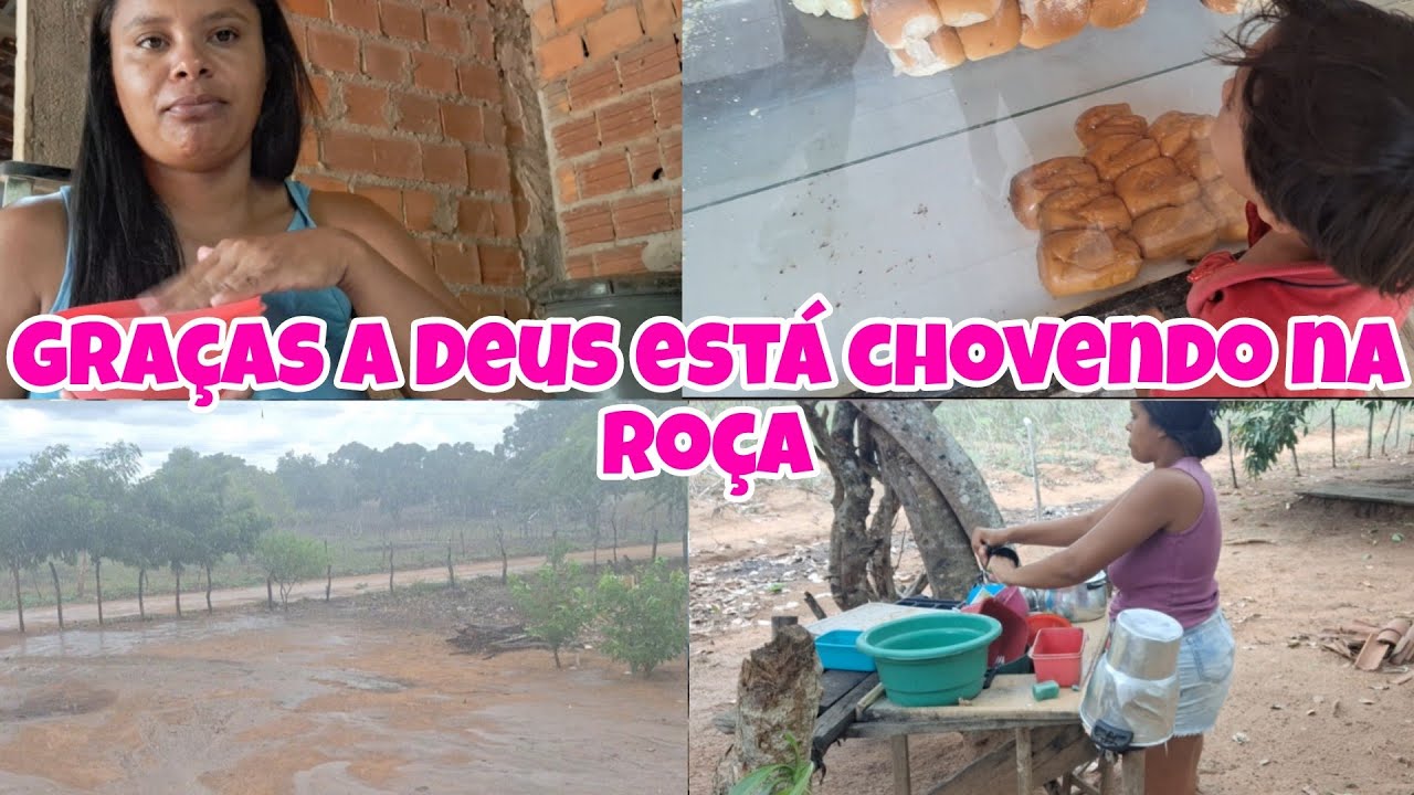 Comprei mas coisas para decoração do quarto dos meninos / Muita chuva na roça 🌧🌧
