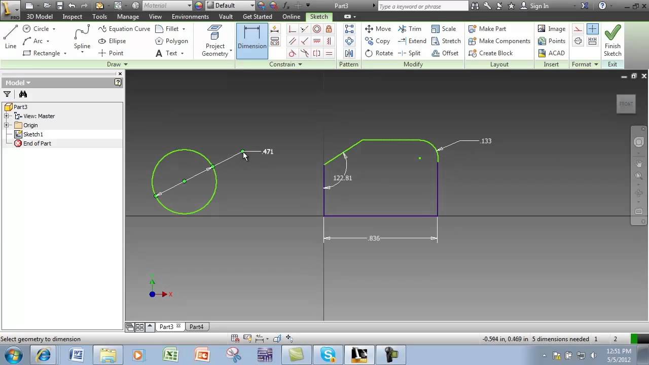 Dimensional Constraints