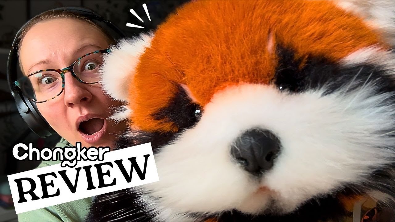 Chongker WEIGHTED Red Panda Plush for Anxiety - An Autistic's Review