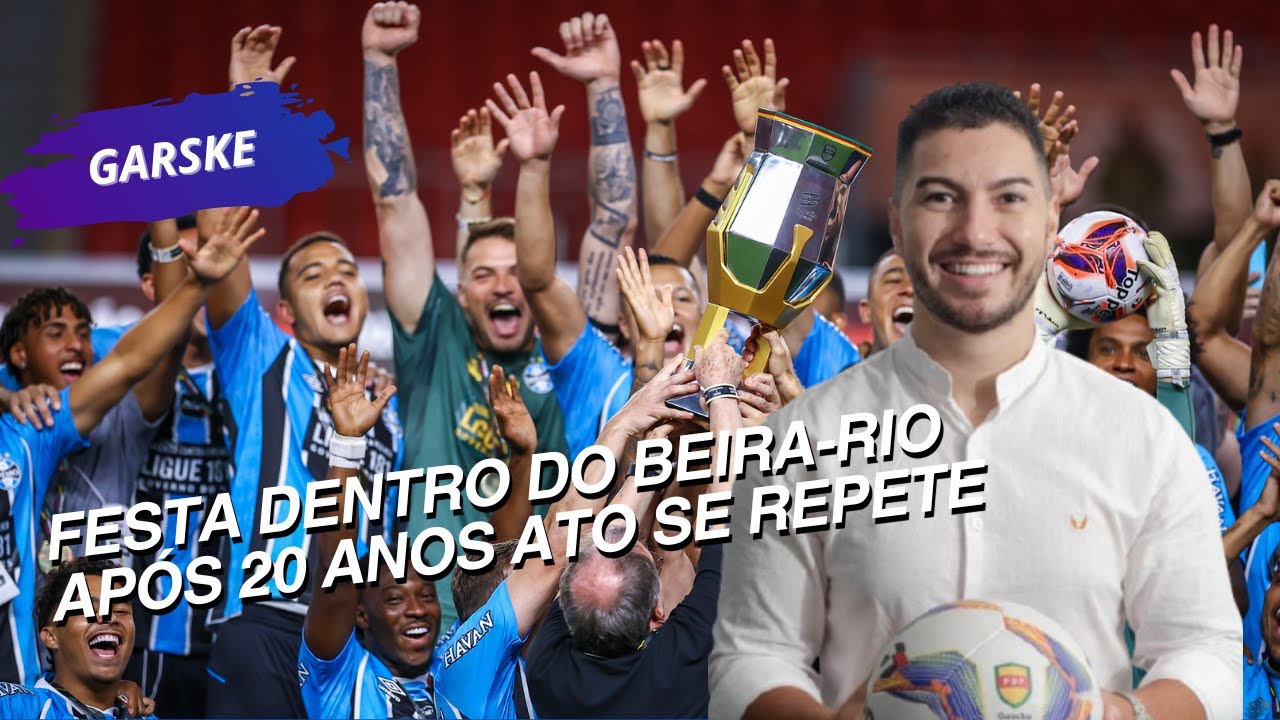 FESTA NO BEIRA-RIO! APÓS 20 ANOS ATO SE REPETE