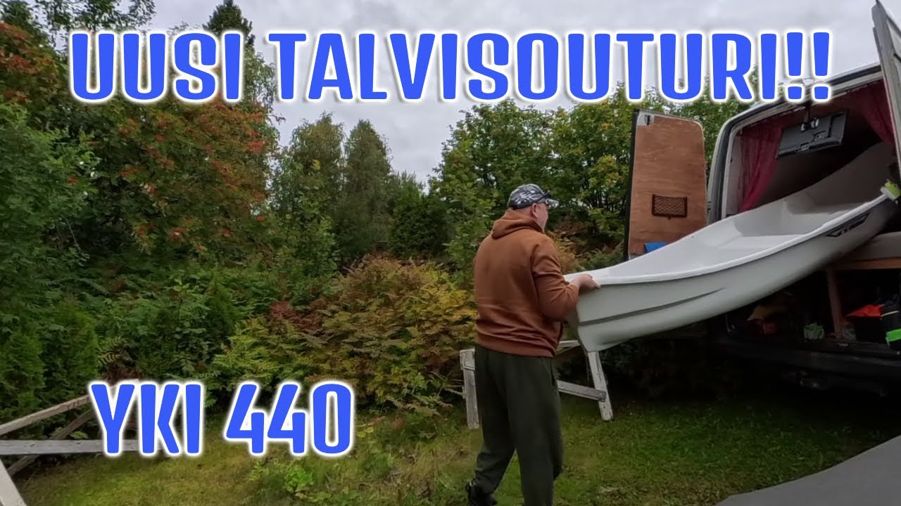 Uusi vene talvikalastukseen: YKI 440