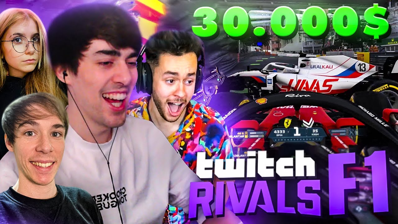 ORGANIZO UN TWITCH RIVALS DE F1 *30.000$ en juego*