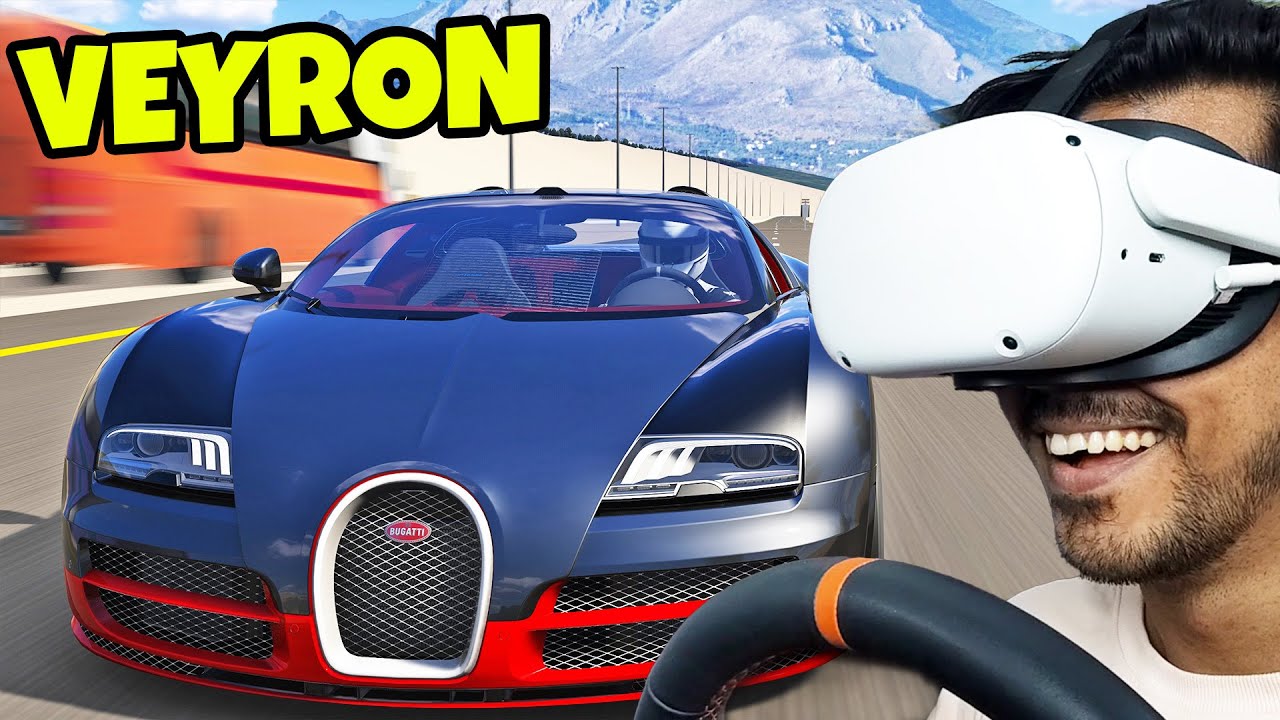 FASTEST BUGATTI VEYRON in VR Experience! | Cammus C12