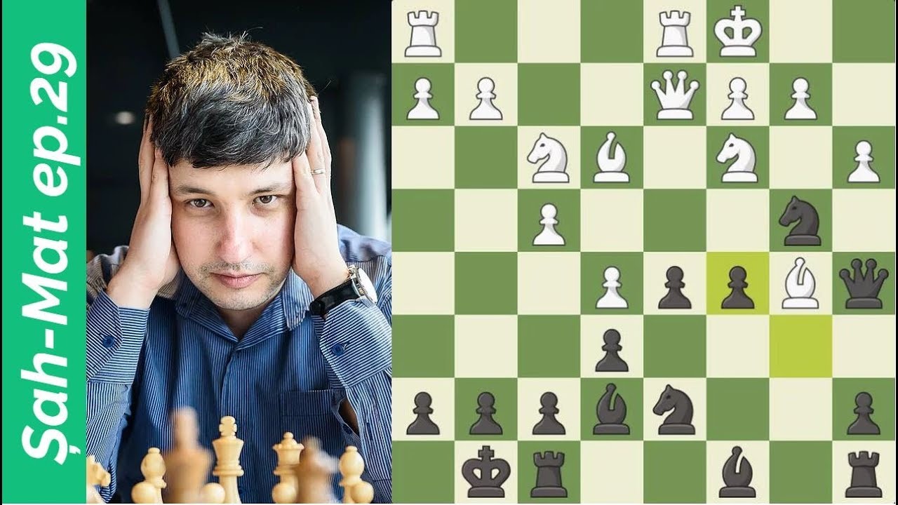 Șah-Mat la TVR 1, ep.29: Constantin Lupulescu | Apărarea Franceză | Firouzja vs Lupulescu