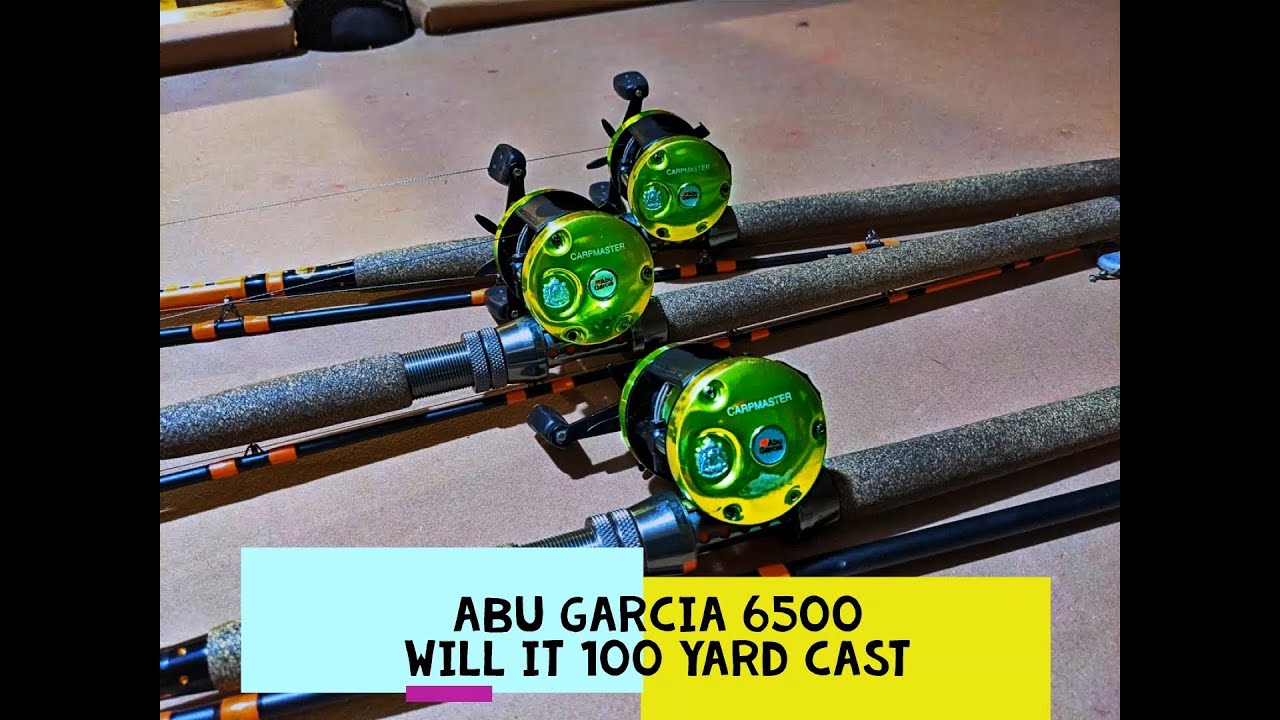 Abu Garcia 6500 C3 Catfish Special Carpmaster Will it 100 yard cast