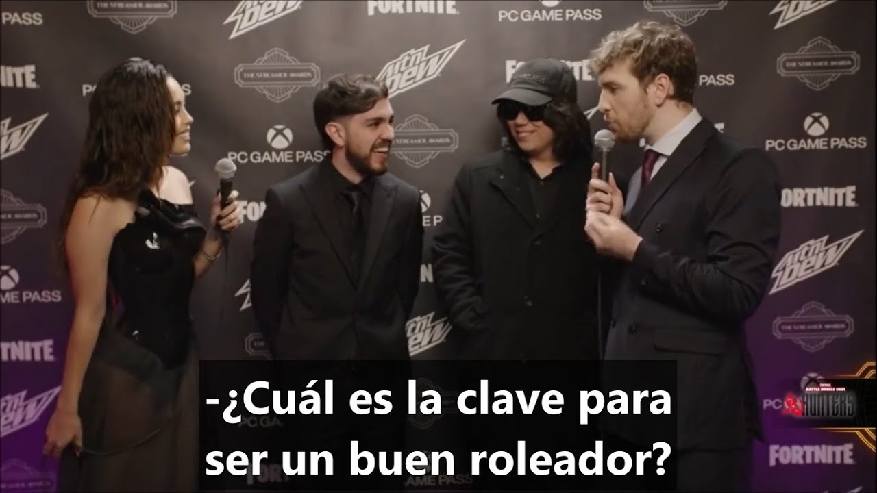 Quackity y JuanSGuarnizo son entrevistados en la alfombra roja: Juan NOMINADO | Streamer Awards 2024