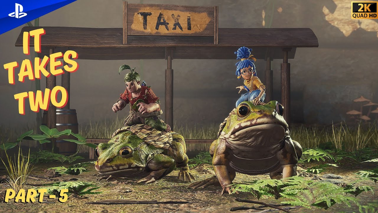 Frog Taxi in  IT TAKES TWO | Co-Op Live Stream  #ittakestwo #eagames