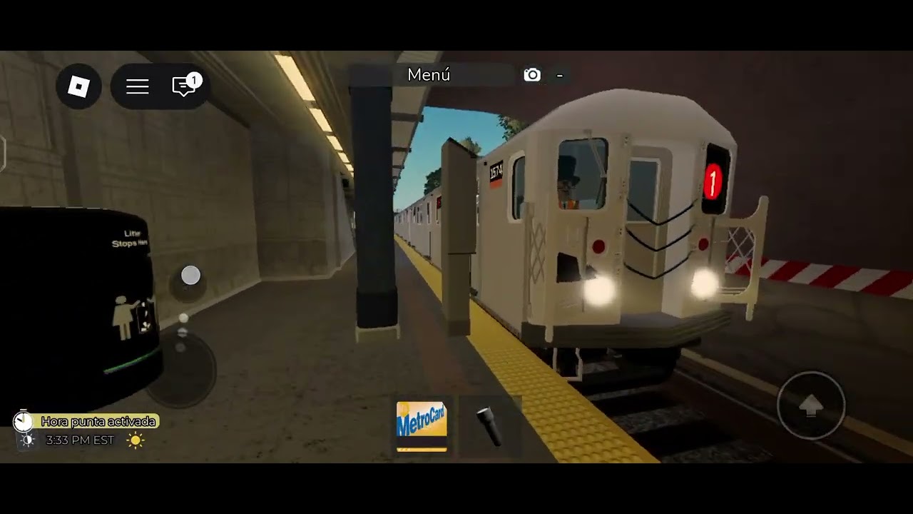 recopilación en calle 215 metro de Nueva York roblox 