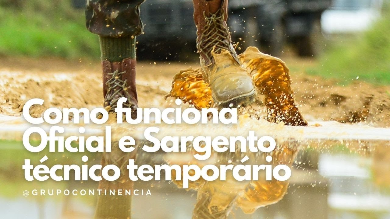 Como funciona o processo seletivo para Oficial e Sargento técnico temporário do Exército Brasileiro