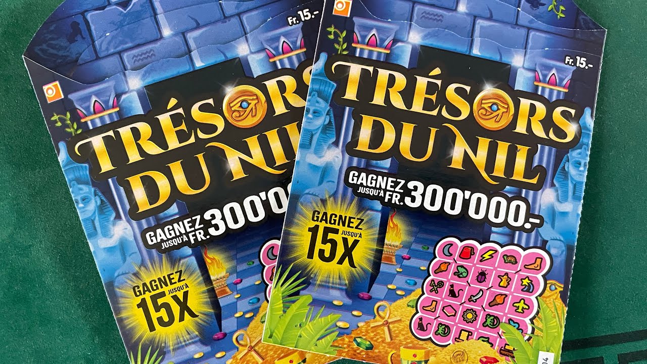 On va voir si avec ce ticket loterie suisse romande on a encore la chance