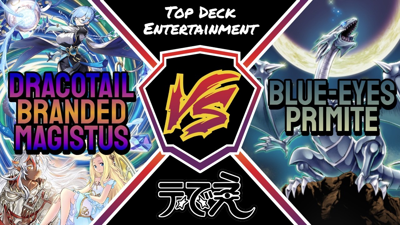 Blue-Eyes Primite Vs. Dracotail Branded Magistus |BPRO| TDE Matches