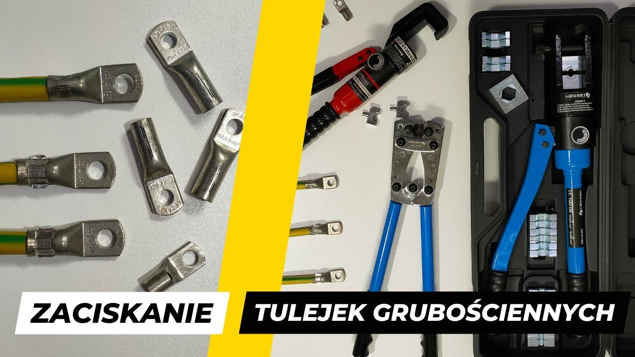 Z torby elektryka [003] Praska/zaciskarka do tulejek grubościennych. Porównanie prasek