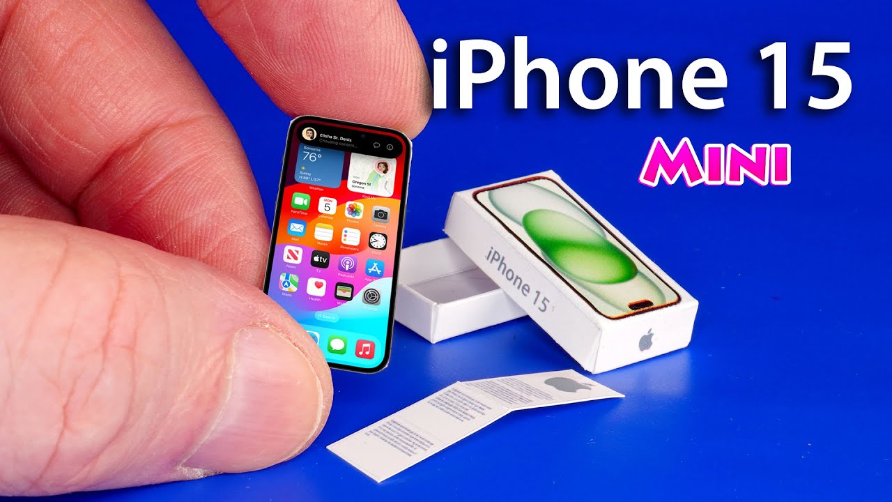 iPhone 15 Unboxing mini
