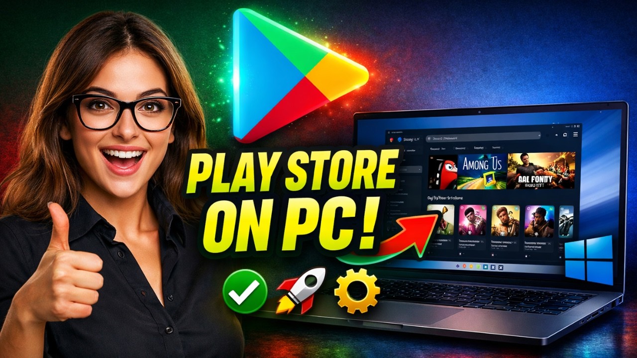 Get Google Play Store On PC & Laptop (Windows) – Easy 2026 Method