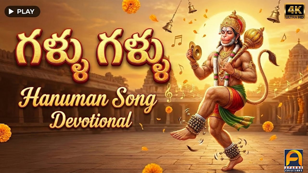 గళ్ళు గళ్ళు | Hanuman Song Telugu | Sri Anjaneya Swamy Bhakti Geethalu