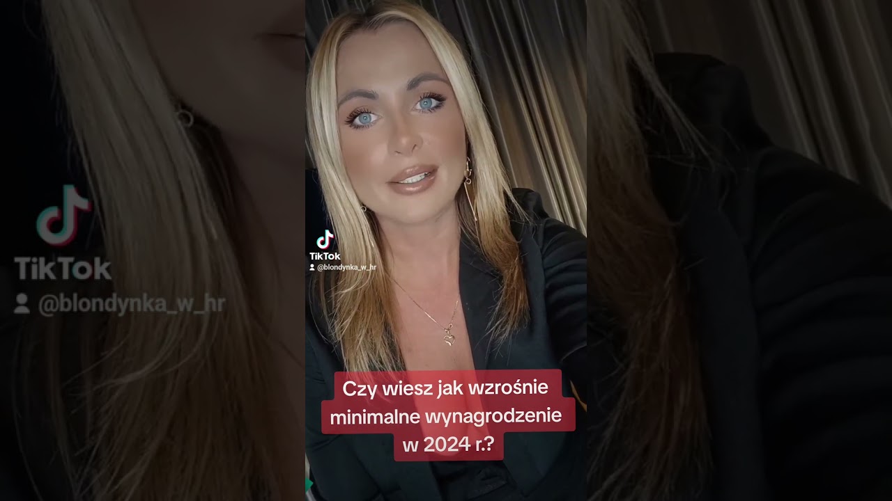 Czy wiesz jak wzrośnie minimalne wynagrodzenie w 2024 r.? #updatepracownika  #blondynkawhr