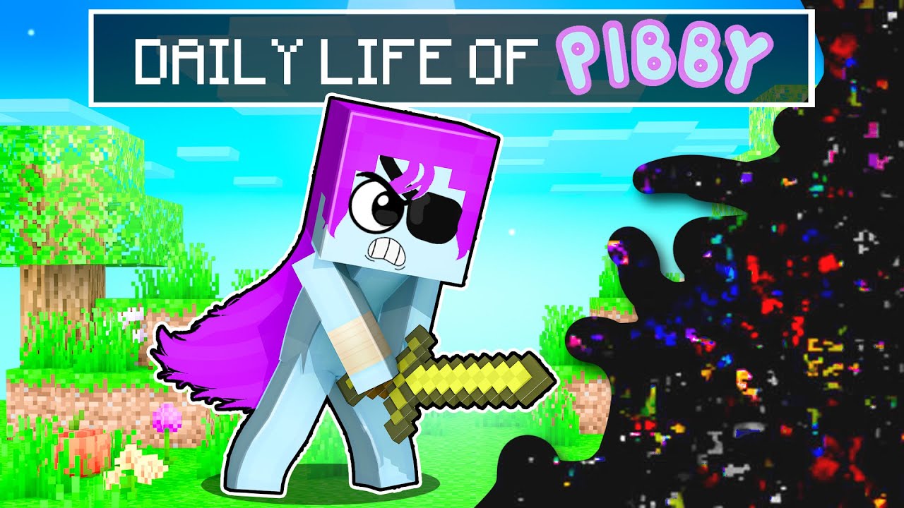 The SECRET LIFE of PIBBY in Minecraft!