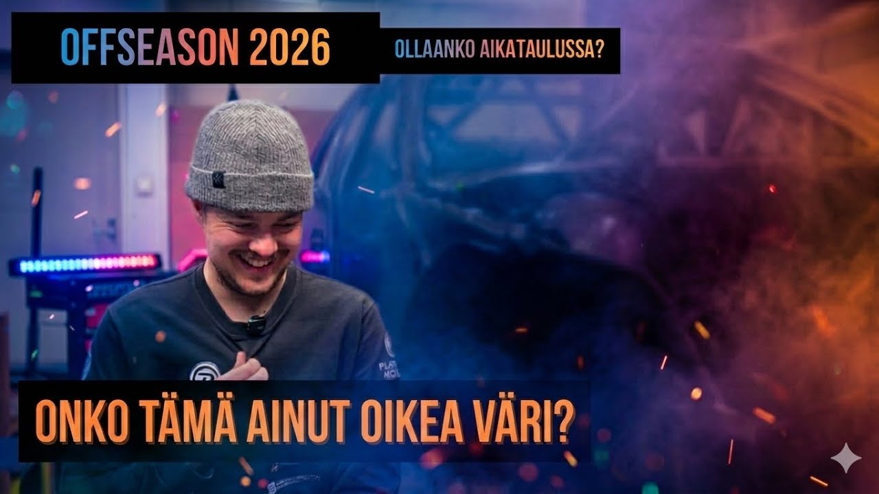 KORIT&Ouml;IT&Auml;, SILIKOONIA JA MAALIA! - K4 OFFSEASON25 EP2