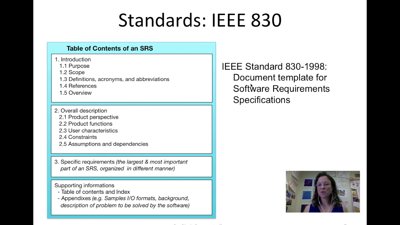 Requirement Engineering - Frameworks And Standards