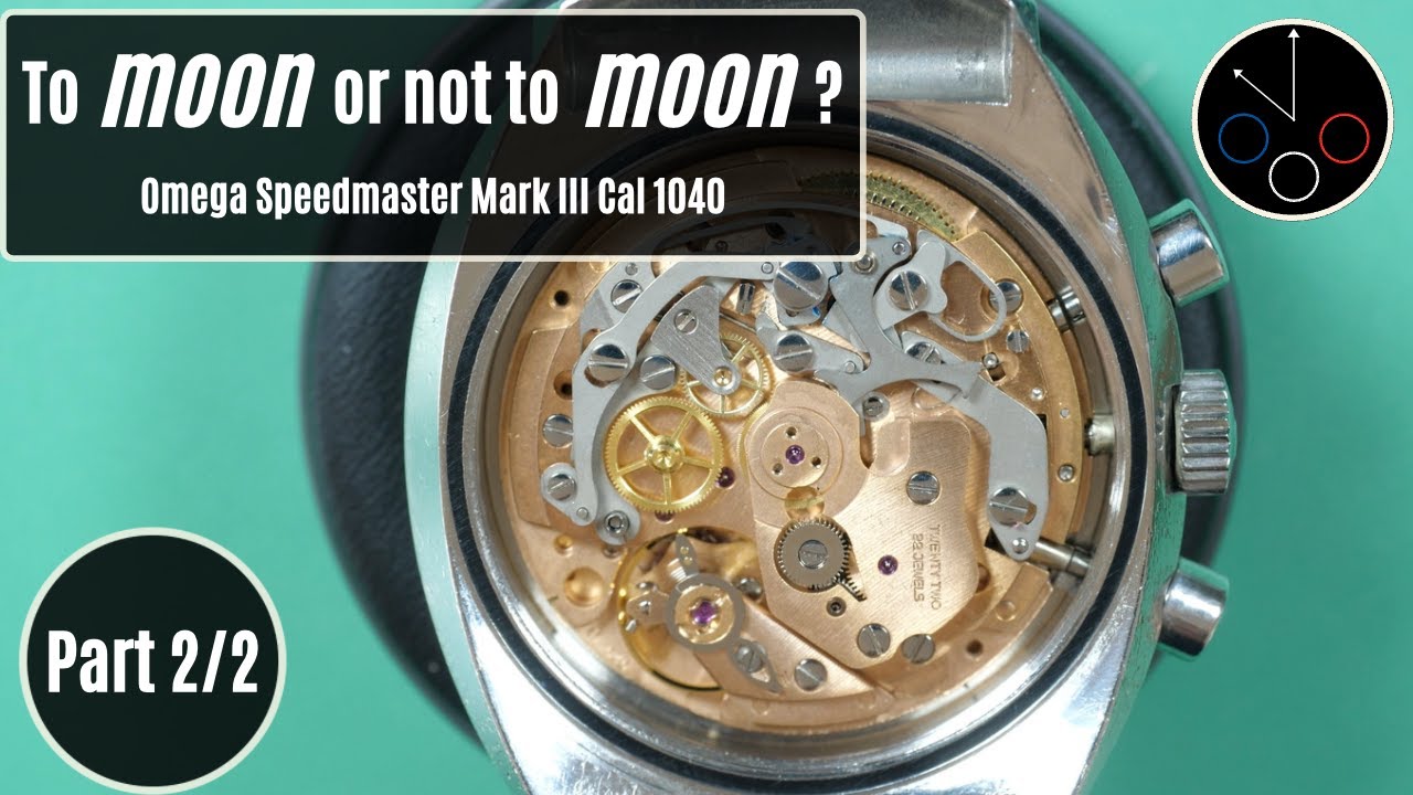 Omega Speedmaster Mark III Vintage Watch Restoration - Part 2