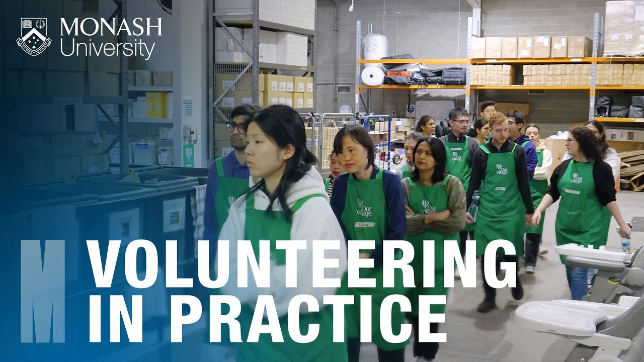The Monash Volunteering Program | Why Volunteer